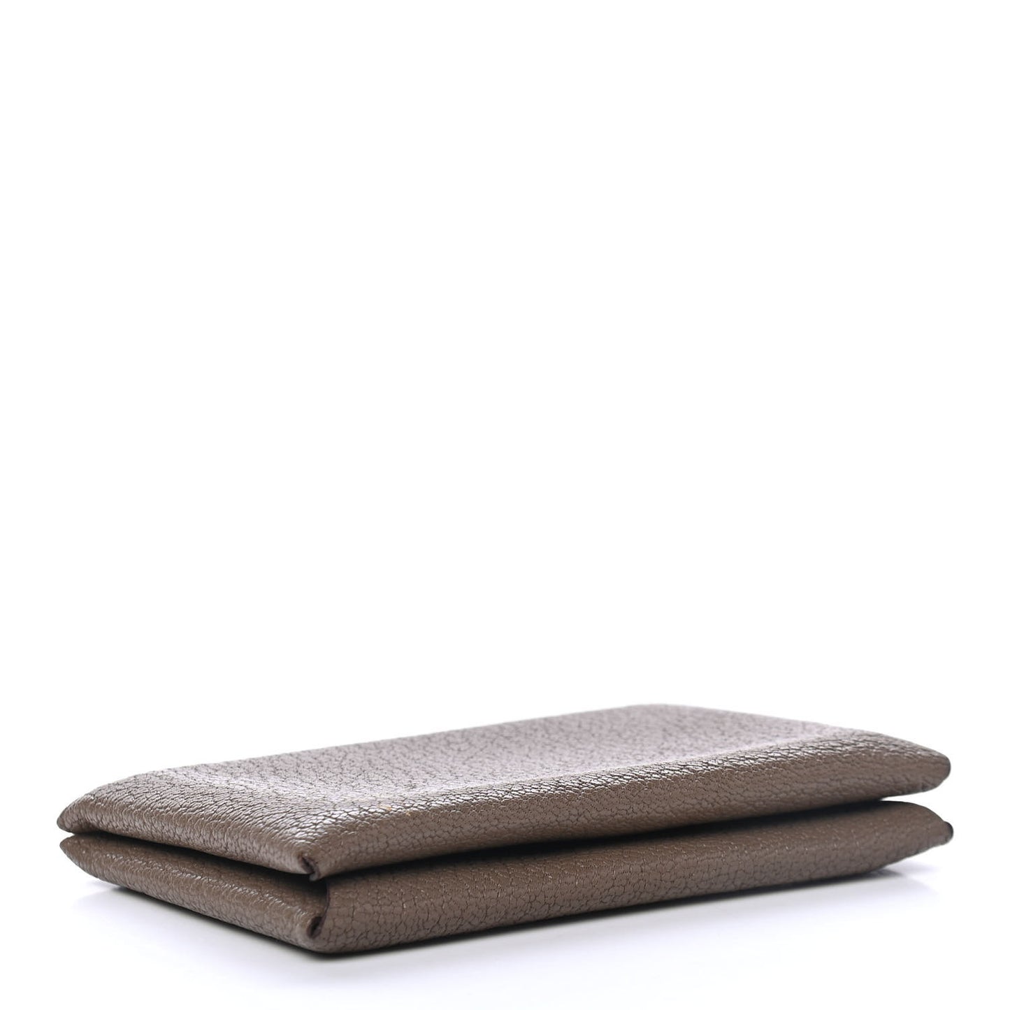 Chevre Mysore Calvi Card Case Etoupe