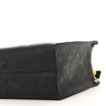 Louis Vuitton Empreinte Monogram Giant Onthego PM Black 9 of 11