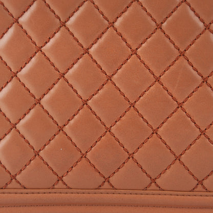 Chanel Calfskin Quilted Large Boy Flap Dark Beige 12 of 14