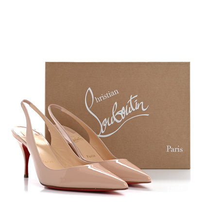 Christian Louboutin Patent Clare Sling 80 Pumps 36.5 Antoinette 9 of 9