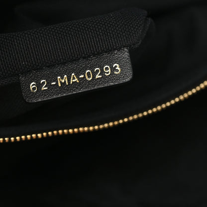Christian Dior Calfskin Macro Cannage Medium Book Tote Black 7 of 12