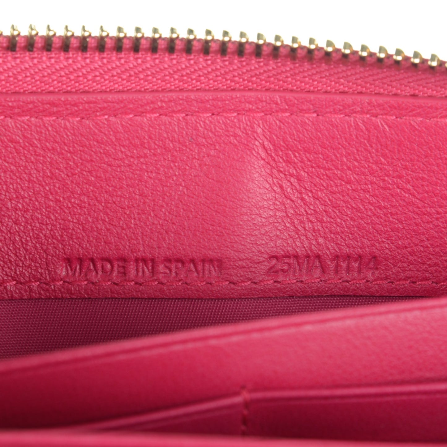 Patent Cannage Lady Dior Continental Wallet Pink
