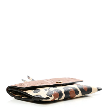 Louis Vuitton Empreinte Monogram Giant Wild At Heart Key Pouch Caramel 4 of 6