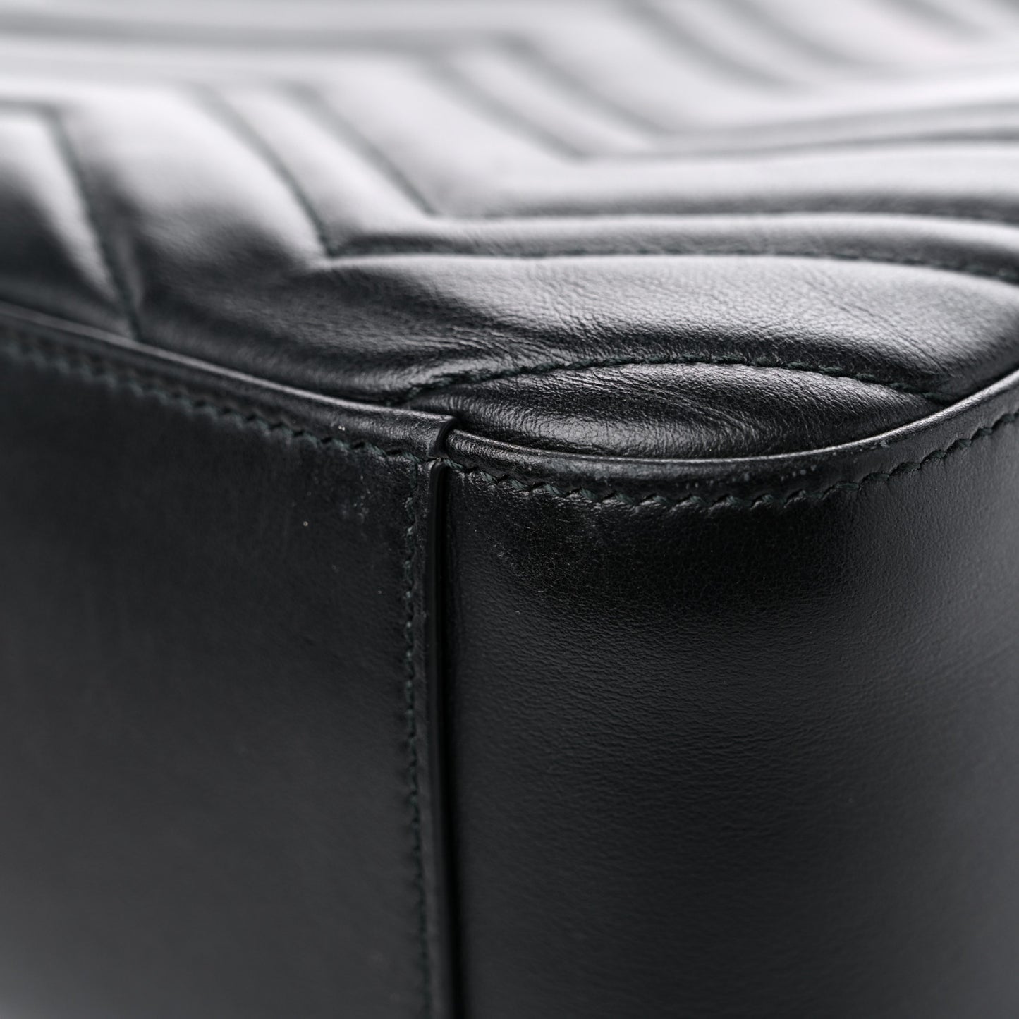 Calfskin Matelasse GG Marmont Backpack Black