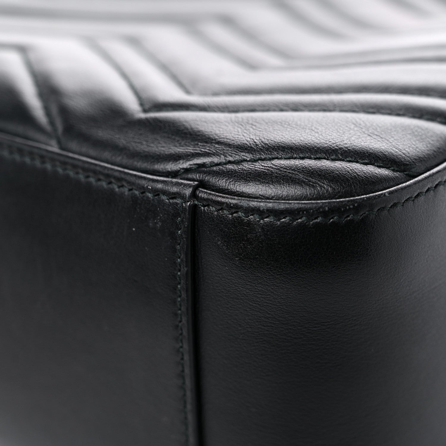 Gucci Calfskin Matelasse GG Marmont Backpack Black 9 of 13