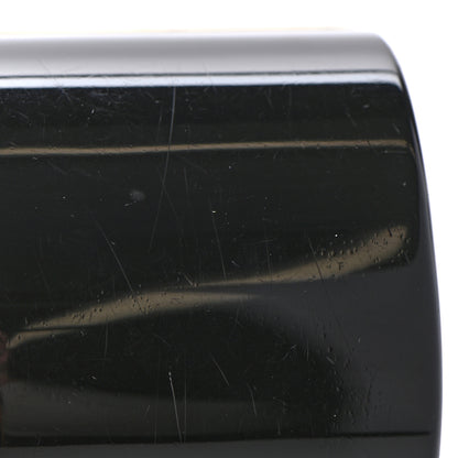 Chanel Resin Baguette Crystal CC Cuff Black 9 of 13