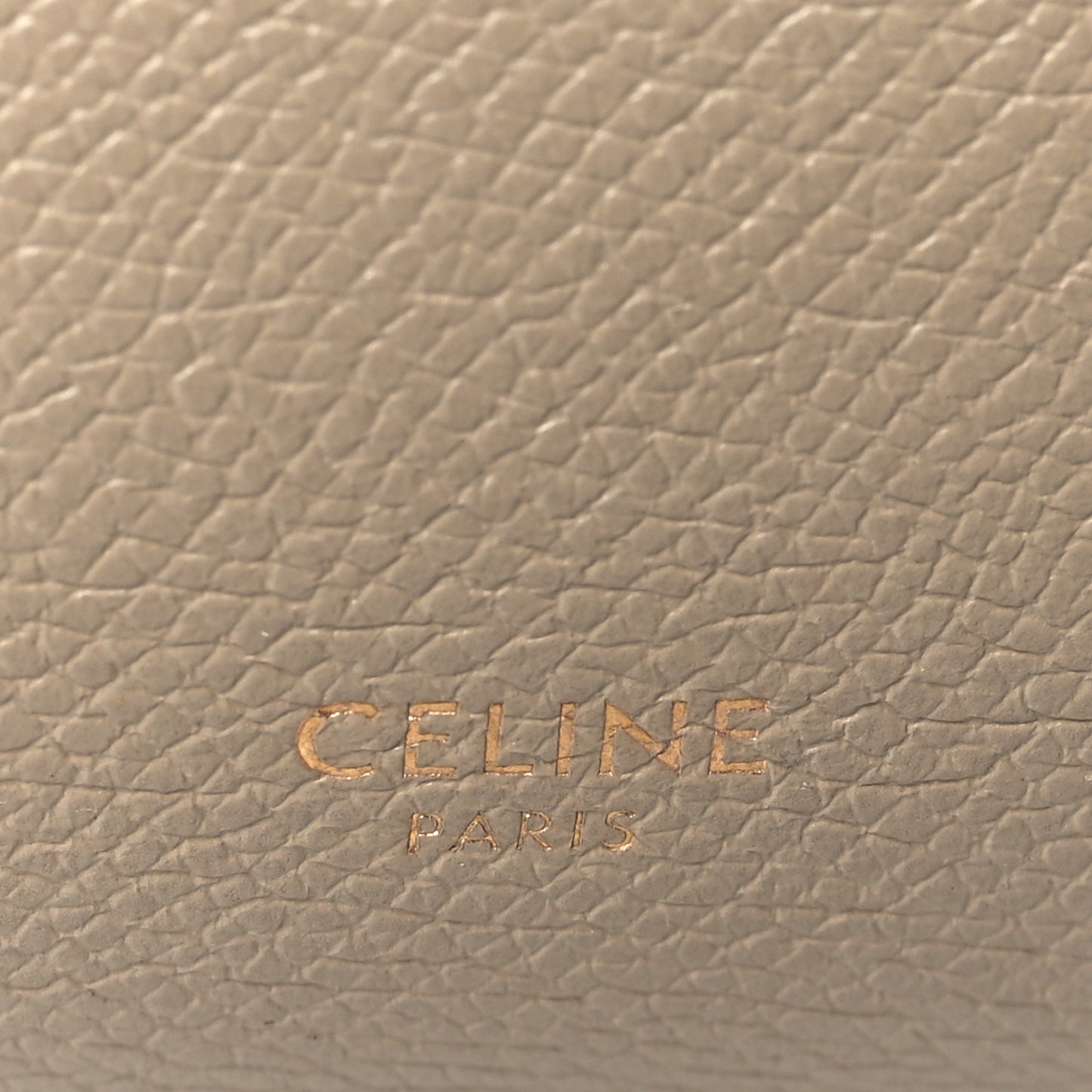 Grained Calfskin Nano Belt Bag Light Taupe