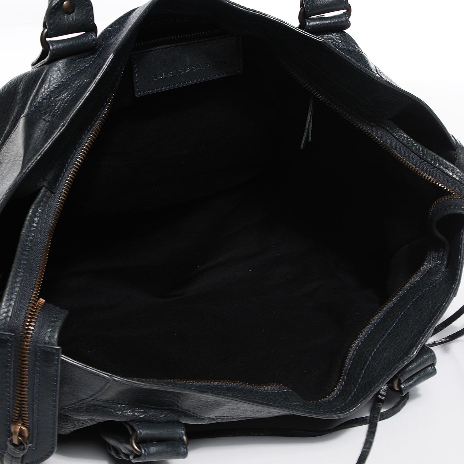 Balenciaga Agneau Classic Hardware Part Time Anthracite 5 of 15