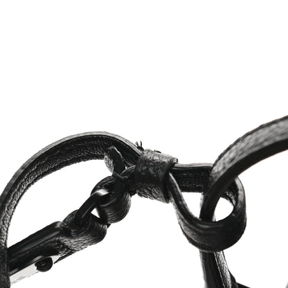 Saint Laurent Grained Lambskin Monogram Lou Camera Bag Black 10 of 10