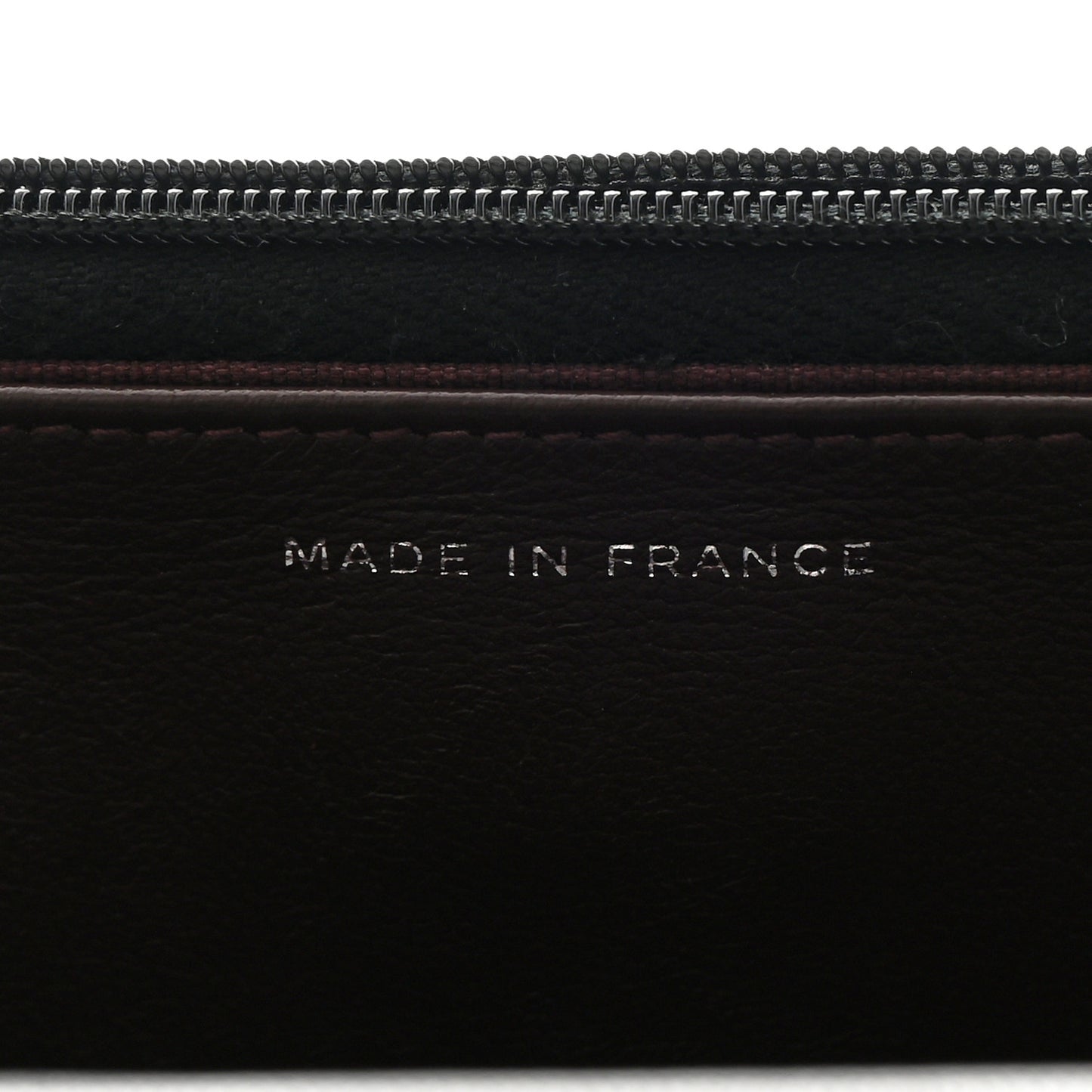 Lambskin Quilted Wallet On Chain WOC Black