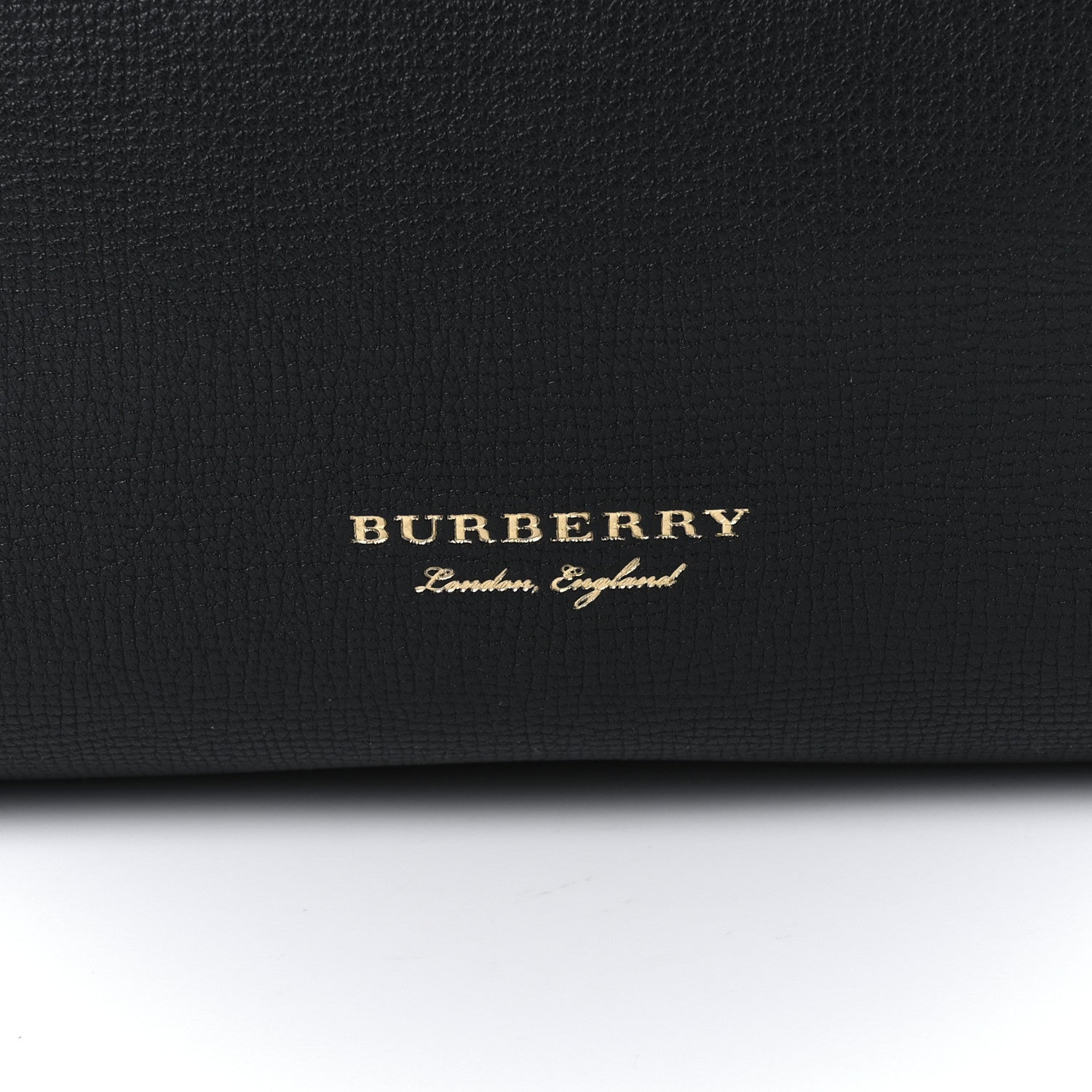 Burberry Derby Calfskin House Check Medium Camberley Black 8 of 11