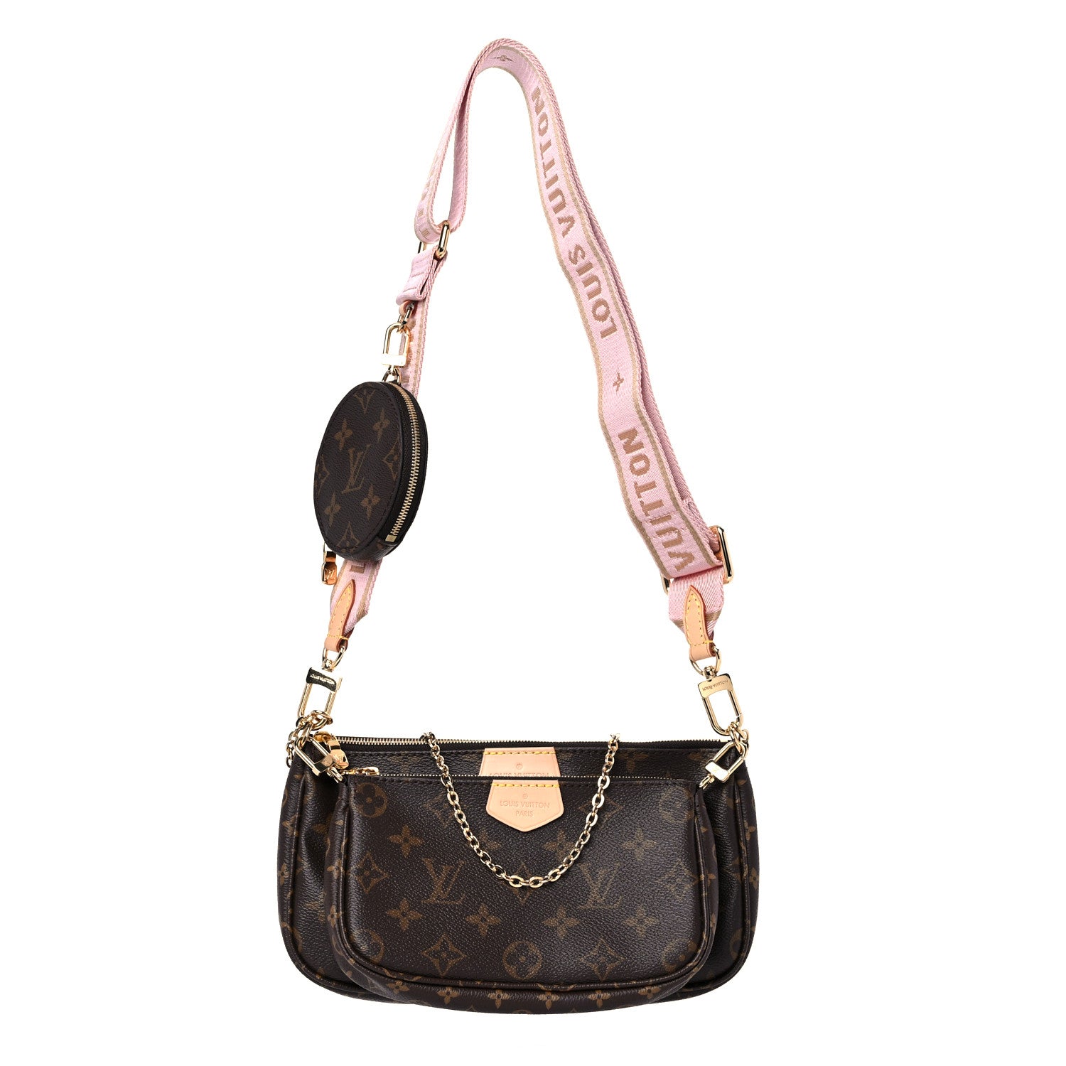 Louis Vuitton Monogram Multi Pochette Accessories Rose Clair 1 of 10