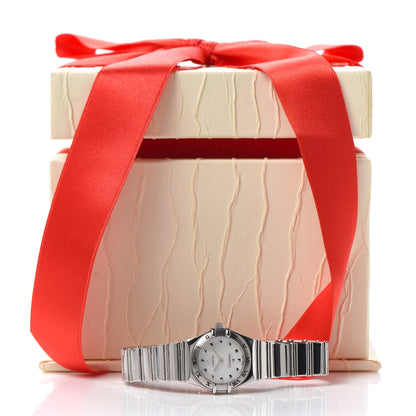 Omega Stainless Steel Mother of Pearl 22mm Constellation My Choice Quartz Watch 795.1243 6 of 6