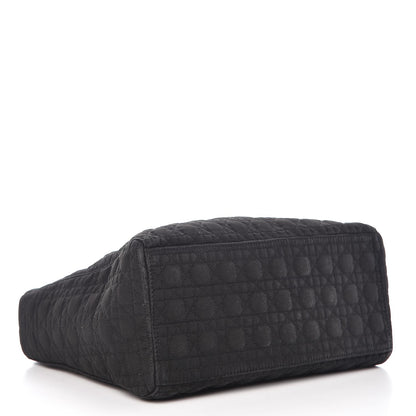 Christian Dior Nylon Cannage Medium Lady Dior Black 4 of 10
