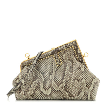 Fendi Snakeskin Small Fendi First Avocado Green 1 of 10