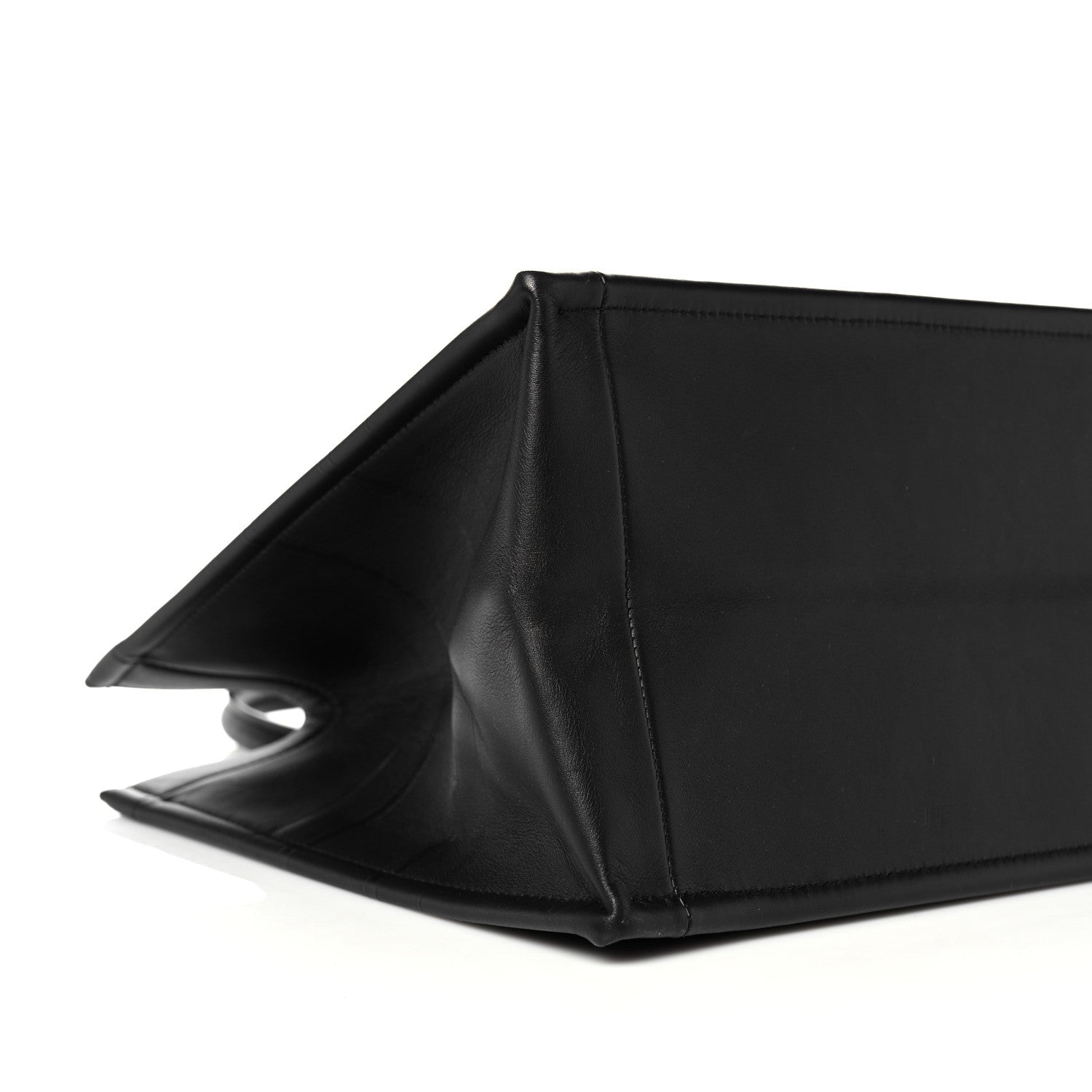 Christian Dior Calfskin Embossed Medium Book Tote Black 8 of 13