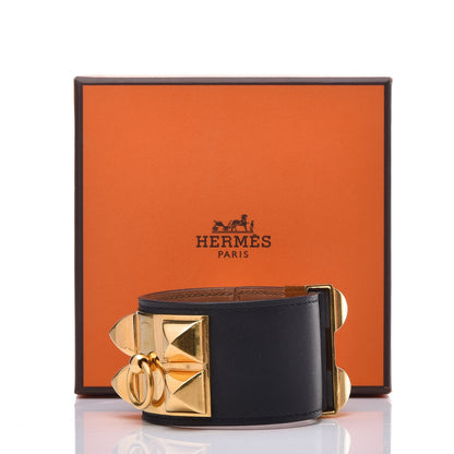 Hermes Chamonix Collier de Chien CDC Bracelet S Black 9 of 9