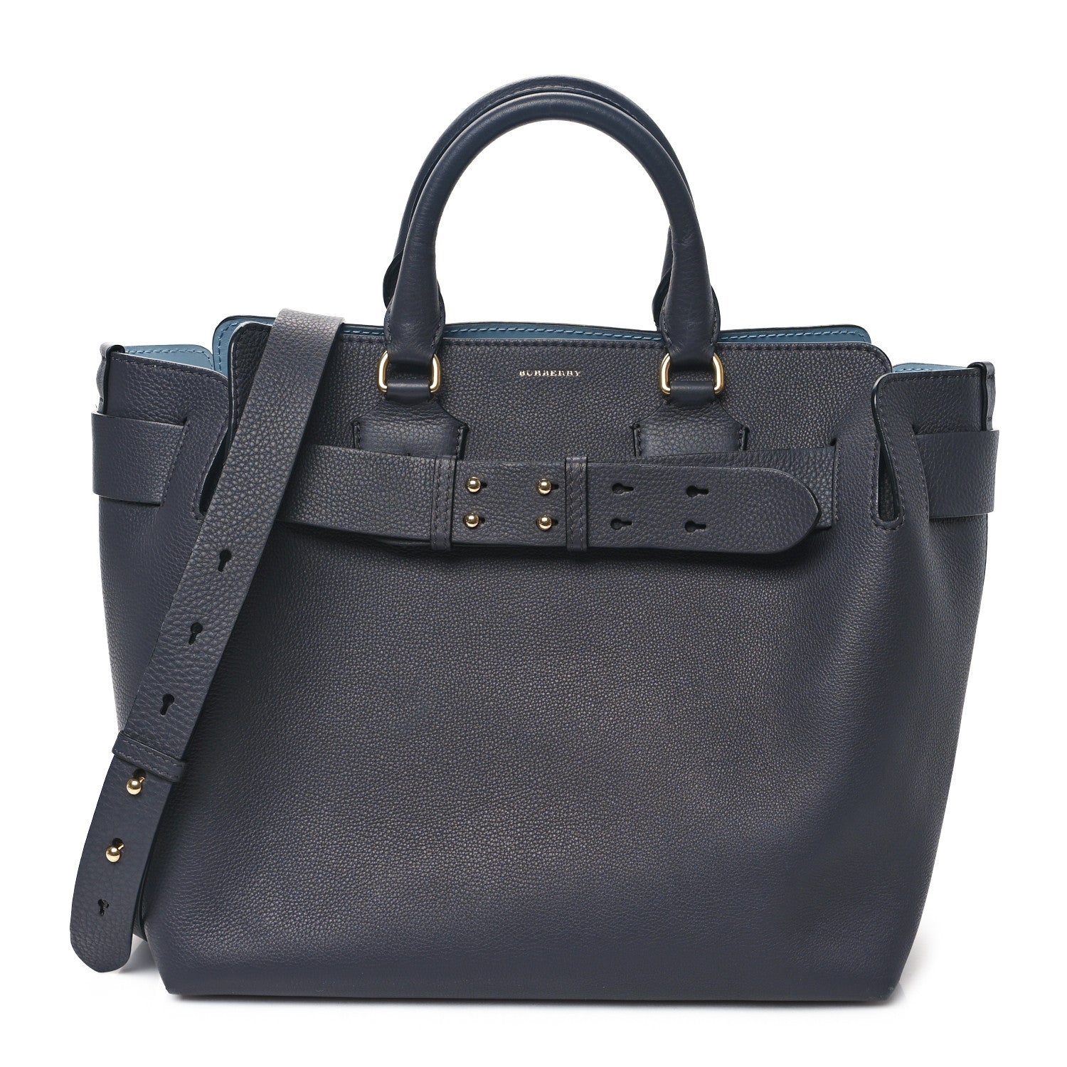 Burberry Marais Calfskin Medium Belt Bag Charcoal Grey 1 of 12
