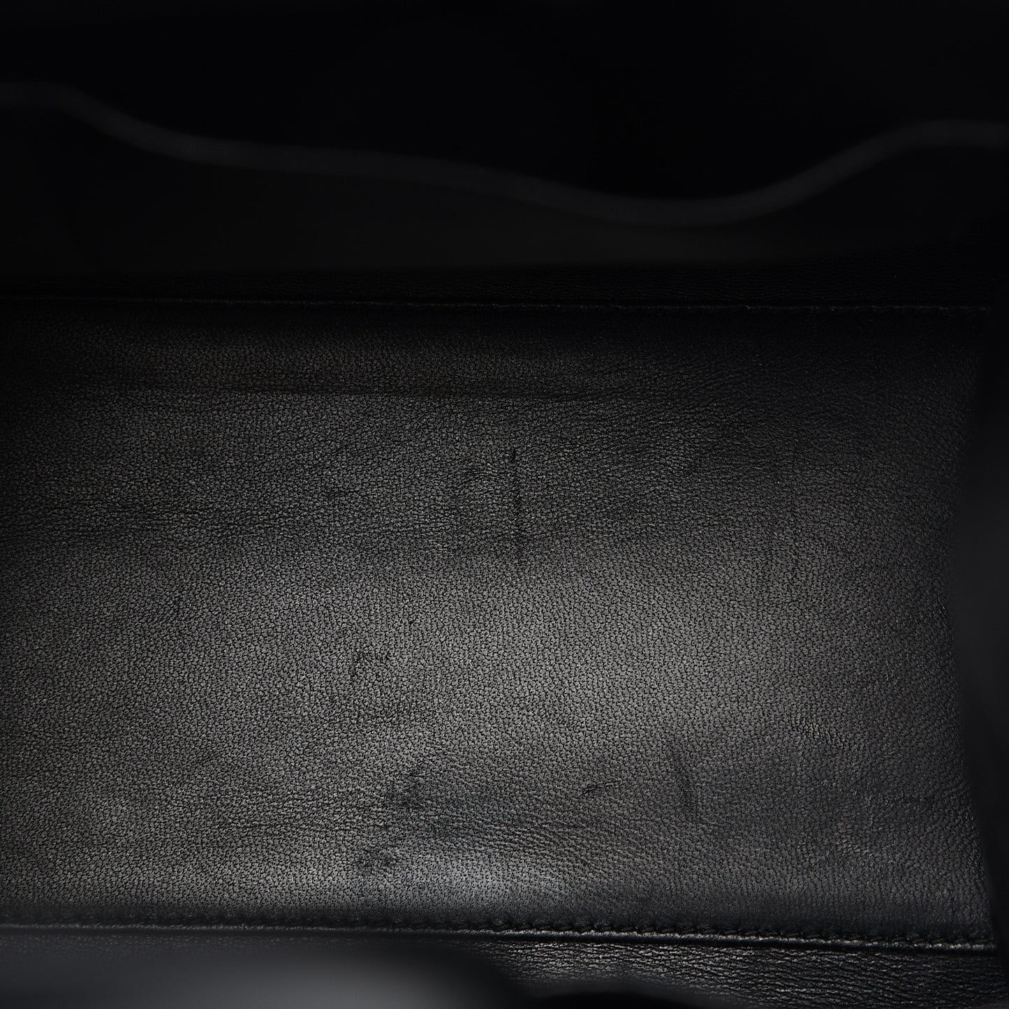 Grained Calfskin Medium Diorever Flap Black