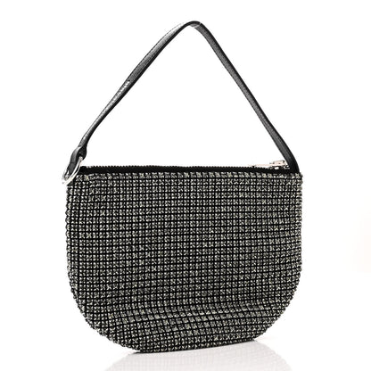 Alexander Wang Mesh Crystal Wanglock Fortune Cookie Bag Black 3 of 9