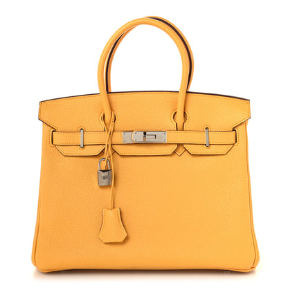 Hermes Togo BIRKIN 30 Soleil 1 of 11