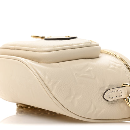 Louis Vuitton Empreinte Mini Bumbag Cream 9 of 10