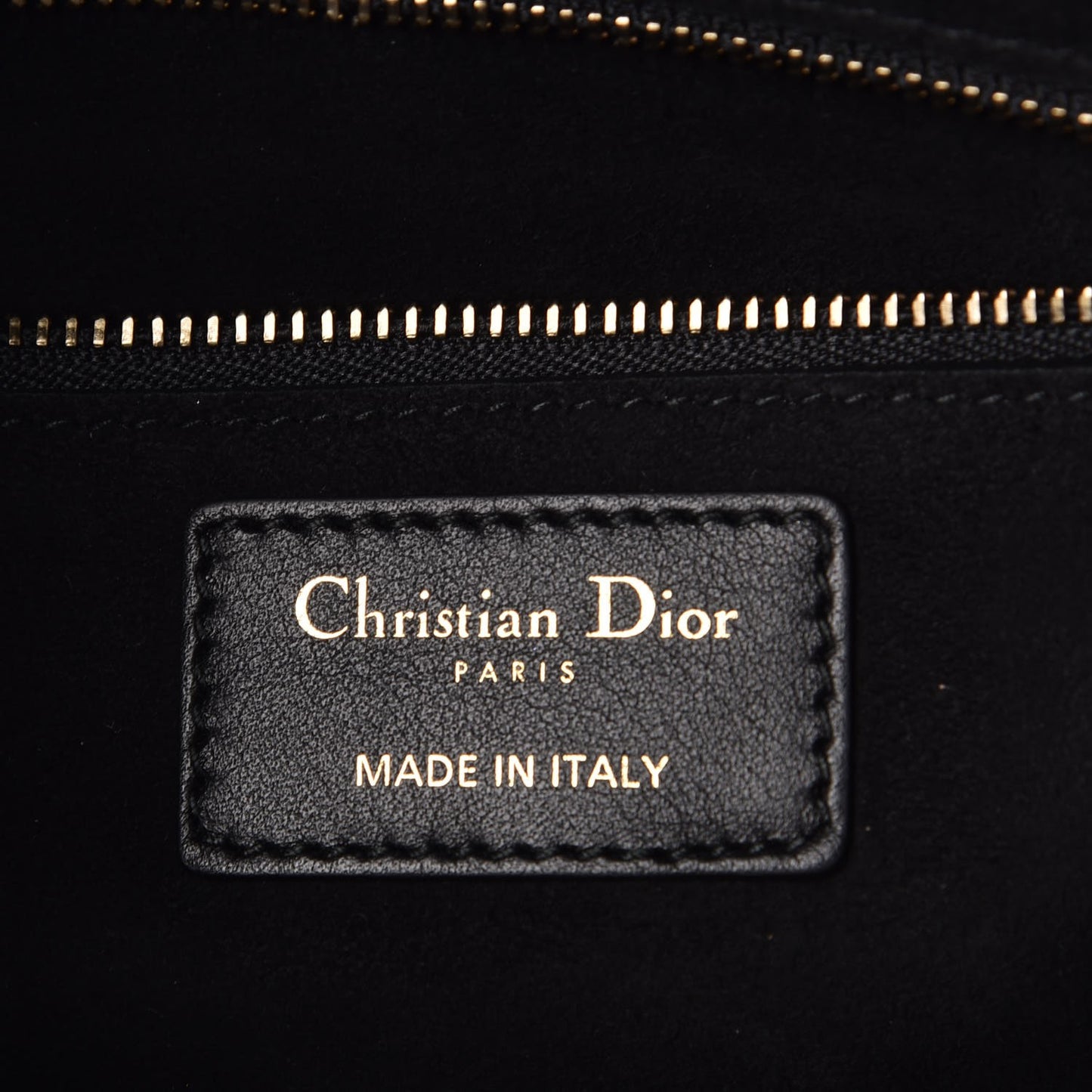Calfskin Large Dioraddict Flap Bag Black