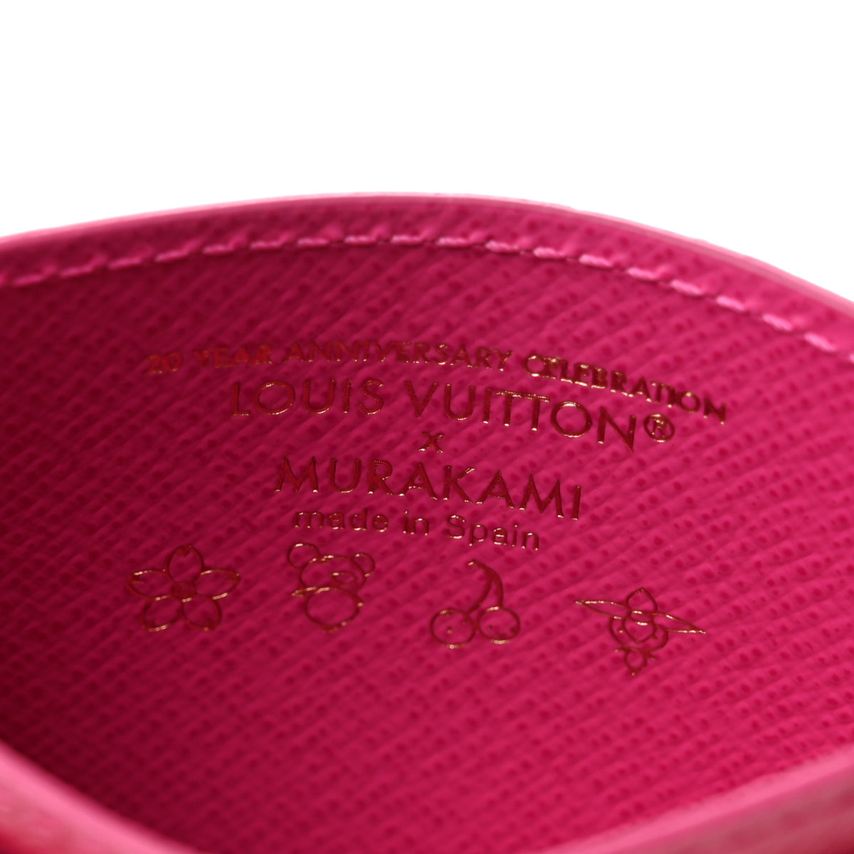 LV X TM Monogram Multicolor Card Holder Kawaii Pink