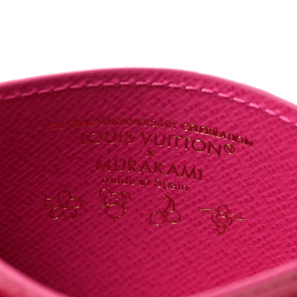 Louis Vuitton LV X TM Monogram Multicolor Card Holder Kawaii Pink 6 of 7