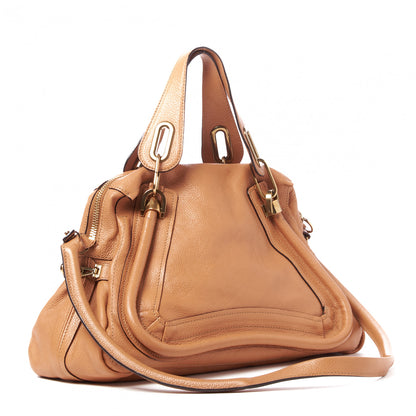 Chloe Calfskin Medium Paraty Light Tan 2 of 8