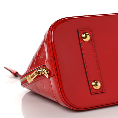 Louis Vuitton Vernis Alma PM Cherry 7 of 8