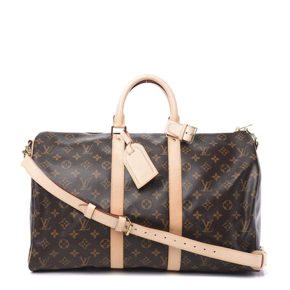 Louis Vuitton Monogram Keepall Bandouliere 45 1 of 9