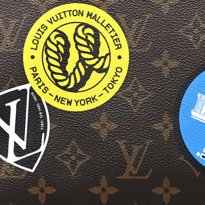 Louis Vuitton Monogram World Tour Neverfull MM GM Pochette 7 of 7