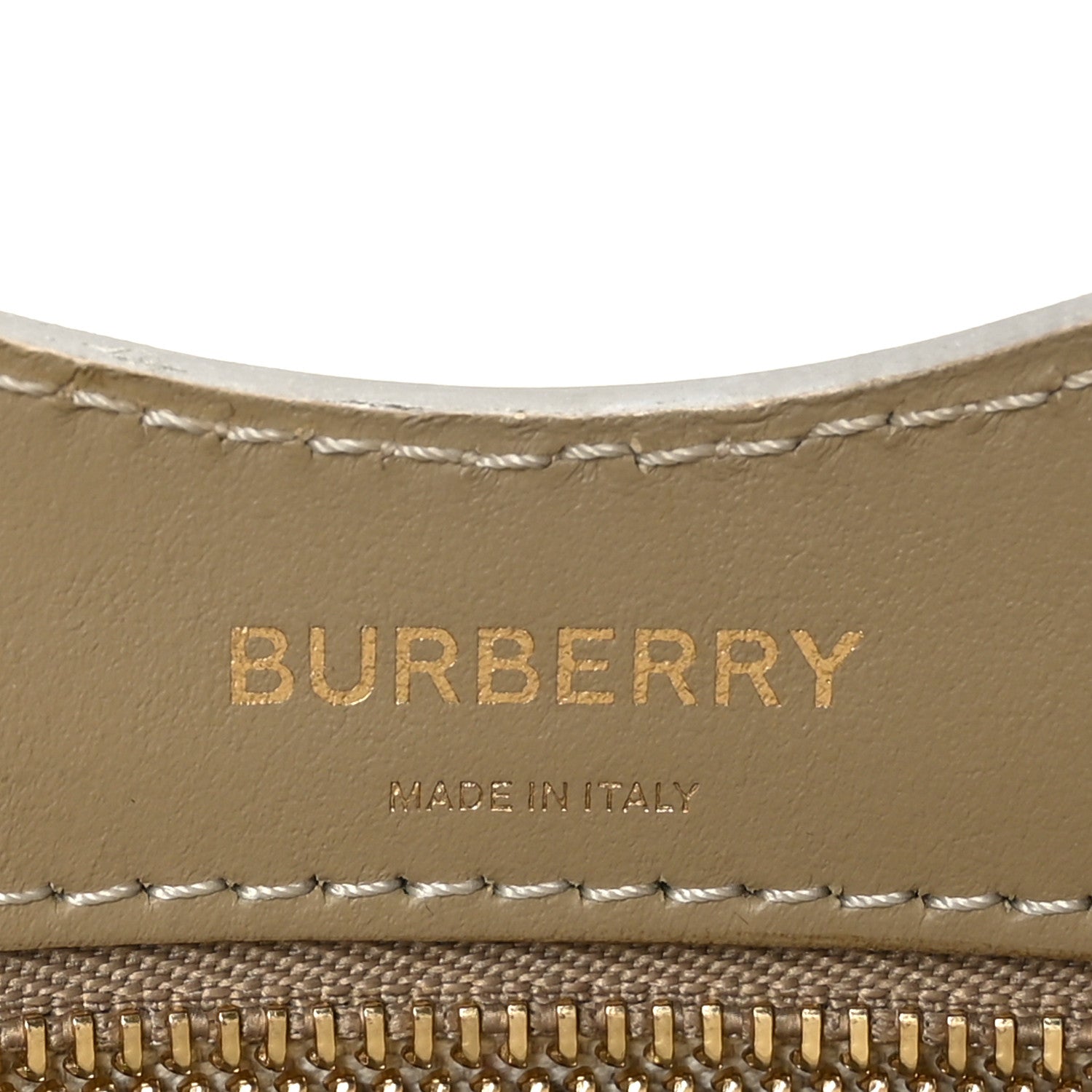 Burberry Canvas Calfskin Horseferry Print Mini Pocket Bag Ecru 6 of 12