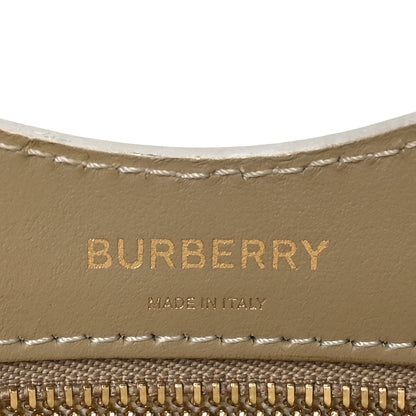 Burberry Canvas Calfskin Horseferry Print Mini Pocket Bag Ecru 6 of 12