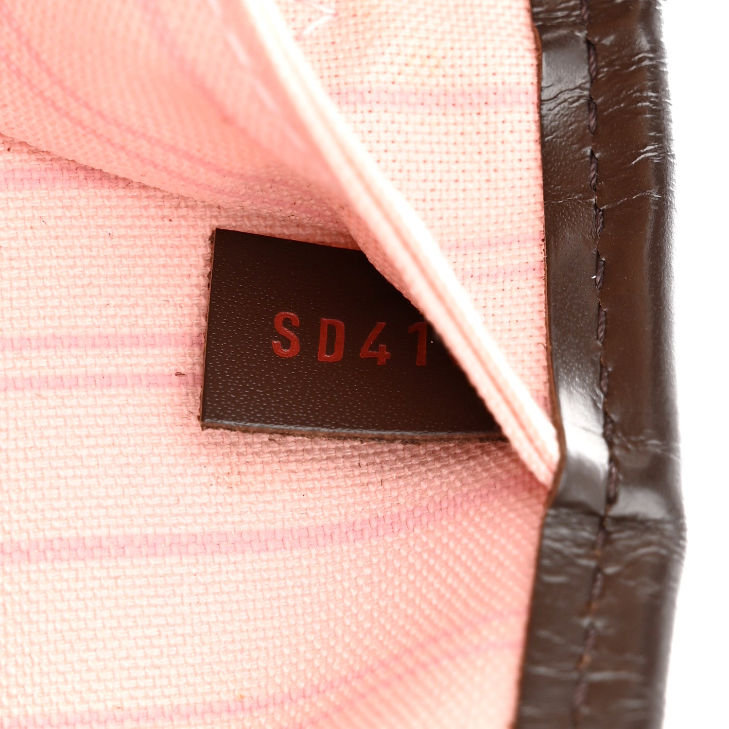 Louis Vuitton Damier Ebene Neo Neverfull MM Rose Ballerine 8 of 11