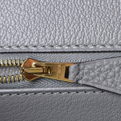 Hermes Togo Birkin 30 Gris Mouette 13 of 38