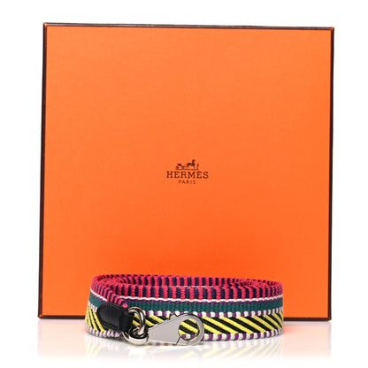 Hermes Toile Swift 25mm Sangle Cavale Shoulder Strap Multicolor Black 6 of 6