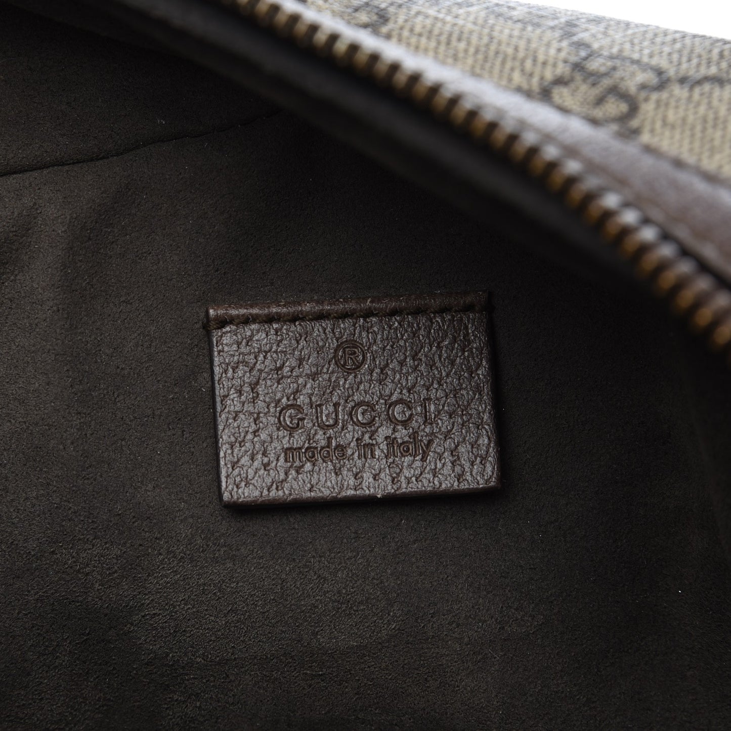 GG Supreme Monogram Web Animalier Bee Dome Backpack