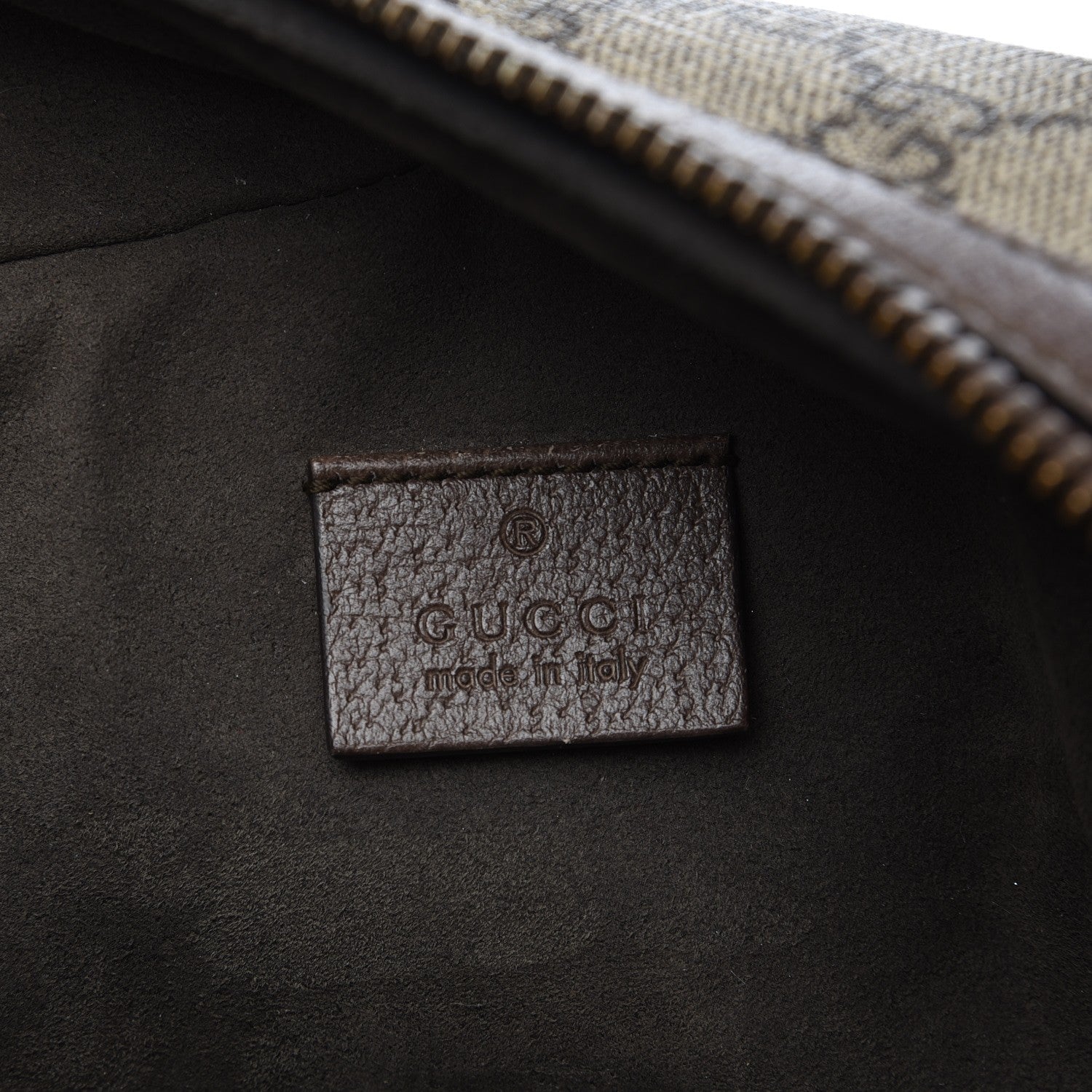 Gucci GG Supreme Monogram Web Animalier Bee Dome Backpack 6 of 10