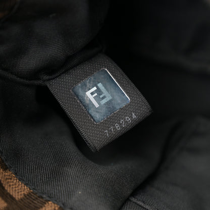 Fendi Zucca Sequin Chef Shoulder Bag Tobacco 7 of 16