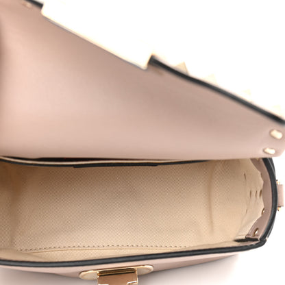 Valentino Garavani Calfskin Mini Rockstud Crossbody Bag Poudre 5 of 9