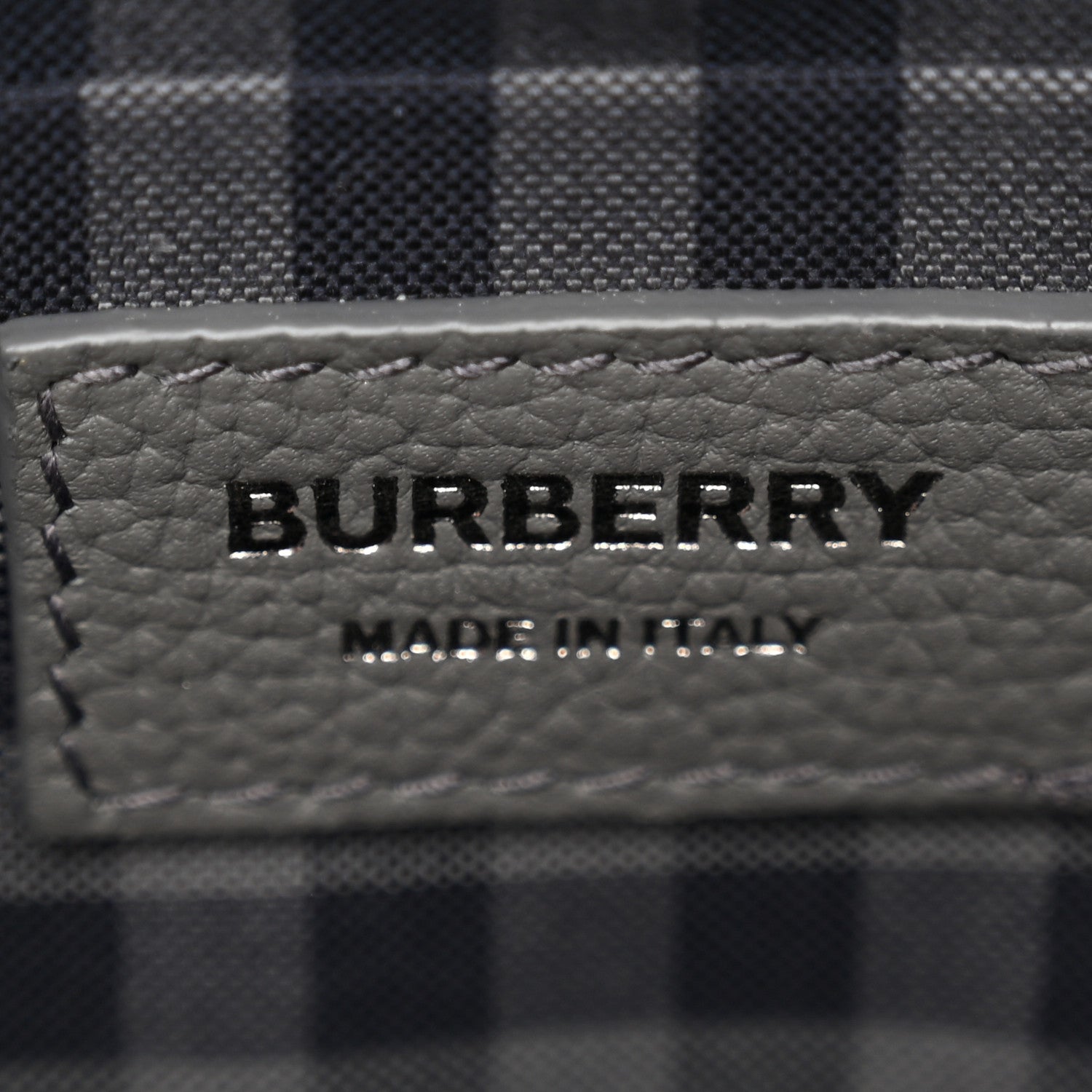 Burberry Grained Calfskin Vertical Paddy Anthracite 6 of 10