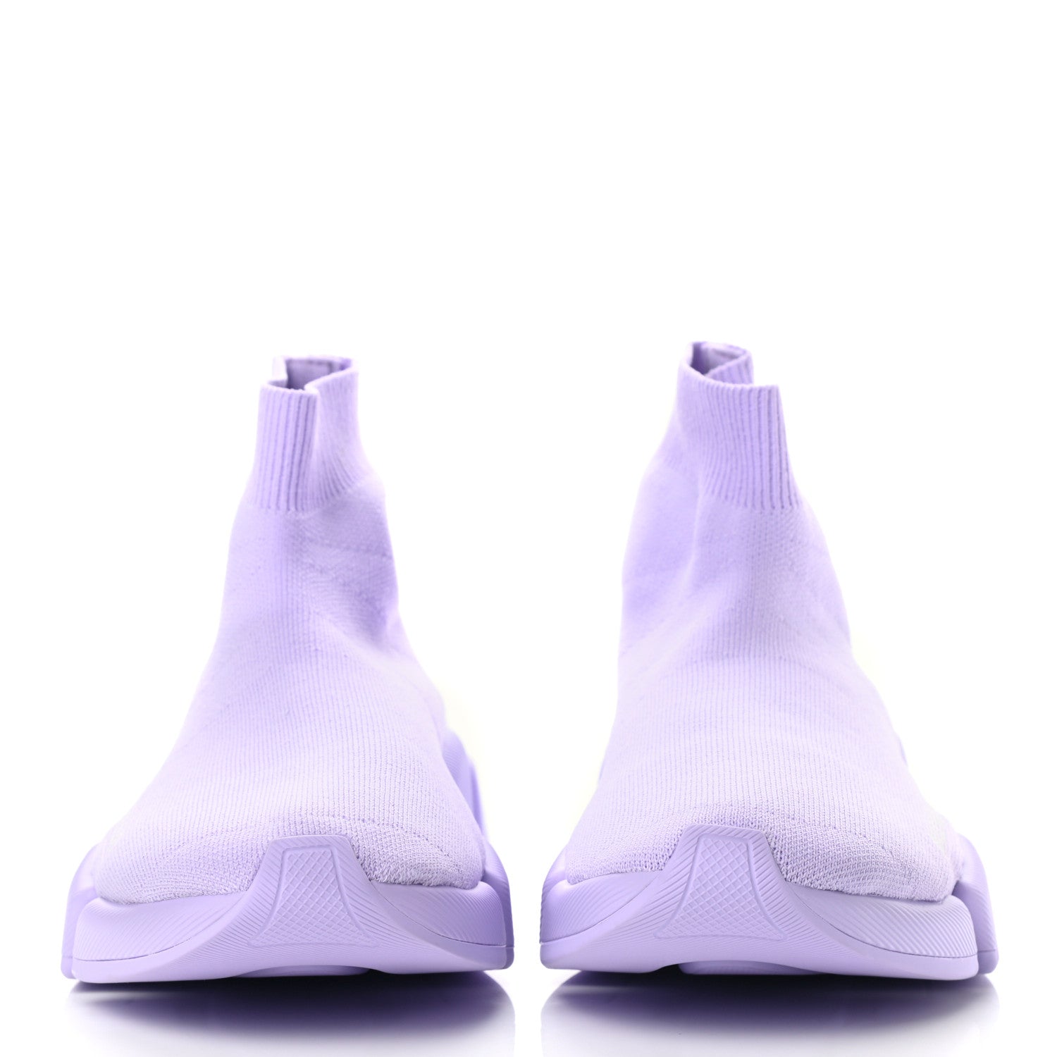 Balenciaga Technical 3D Recycled Knit Womens Speed 2.0 Sneakers 37 Monocolor Lilla 2 of 10