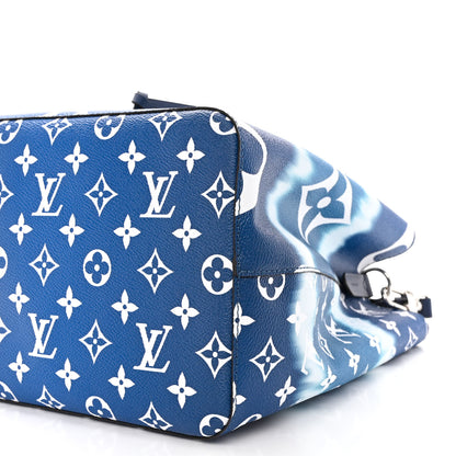 Louis Vuitton Monogram Escale Neonoe MM Blue 10 of 10