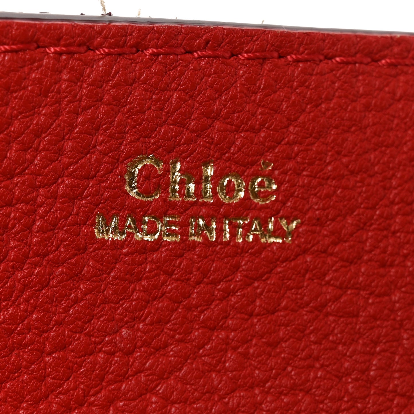 Grained Lambskin Mini Drew Shoulder Bag Plaid Red