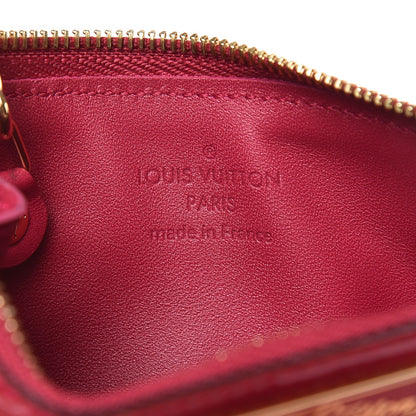 Louis Vuitton Vernis Key Pouch Rose Indien 6 of 8
