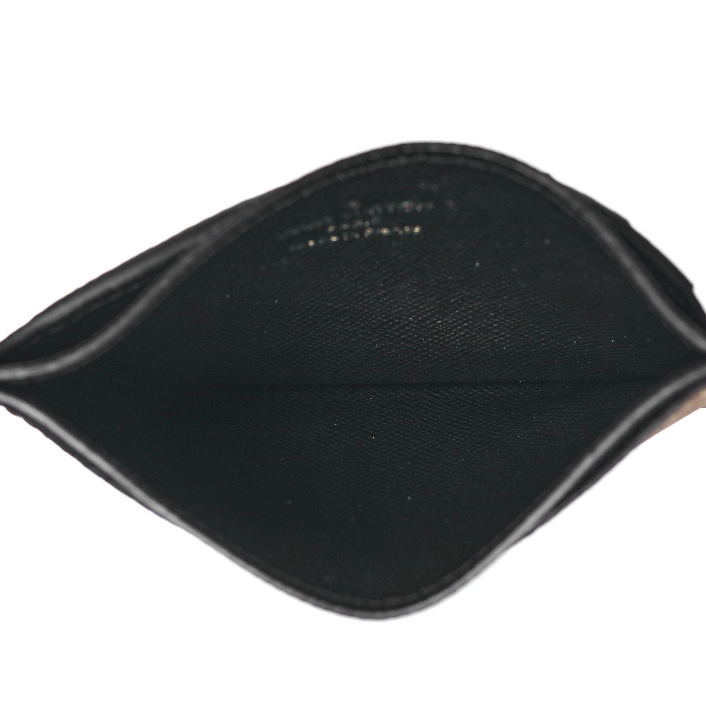 Reverse Monogram Side Up Card Holder