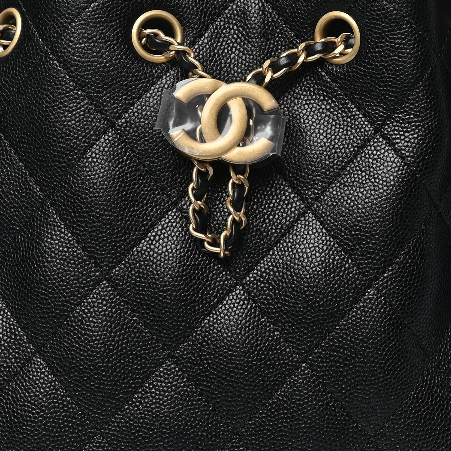 Caviar Quilted Small Chanel 25 Handbag Black