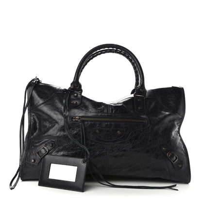 Balenciaga Agneau Classic Hardware Work Black 1 of 9